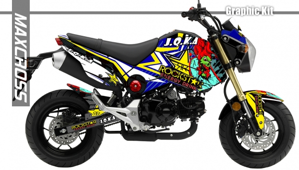 HONDA MSX125 2013-2015' ROCKSTAR JQKA STYLE