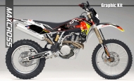 HUSQVARNA CR WR TC TE SMR 2005-2013 REDBULL STYLE