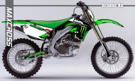 KAWASAKI KX250F KX450F 2006-2008' MONSTER STYLE
