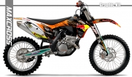 KTM ENDURO MX EXC/F's SX/F's 2011-2013' REDBULL STYLE