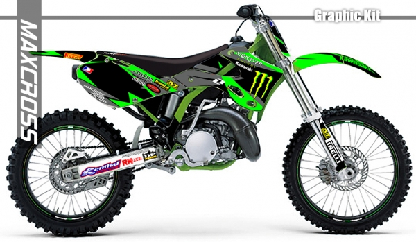 KAWASAKI KX125 KX250 1999-2002' MONSTER STYLE