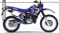 YAMAHA DT125R DT200R 1988-1992 MSP-STD STYLE