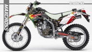 KAWASAKI KLX250SR KLX250D-TRACKER 2004-2007' REDBULL STYLE