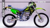 KAWASAKI KLX250SR KLX250D-TRACKER 1993-2004' MONSTER STYLE