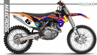 KTM ENDURO MX EXC/F's SX/F's 2013-2016' REDBULL STYLE