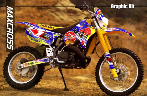 SUZUKI RMX250S 1996-2001' REDBULL STYLE
