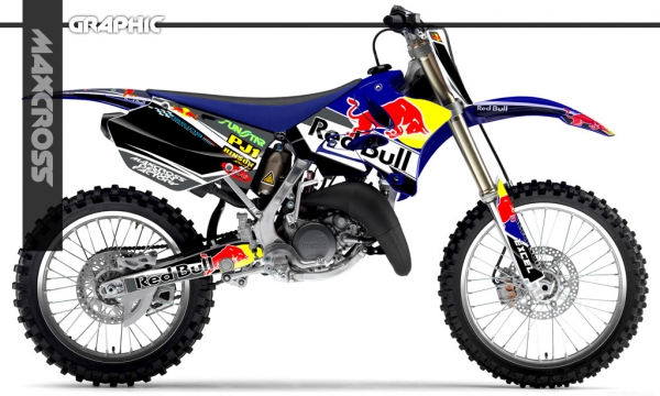 YAMAHA YZ125 YZ250 2002-2014 REDBULL STYLE