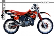 YAMAHA DT125R DT200R 1988-1992 MDF-FIRE STYLE