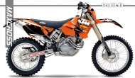 KTM ENDURO MX EXC/F's SX/F's 2001-2003' REDBULL STYLE