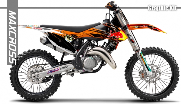 KTM ENDURO MX EXC/F's SX/F's 2016-2019' REDBULL STYLE