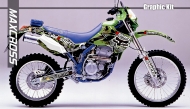 KAWASAKI KLX250SR KLX250D-TRACKER 1993-2004' FOX STYLE
