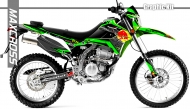KAWASAKI KLX250/300S KLX250/300SM 2008-2024' REDBULL STYLE