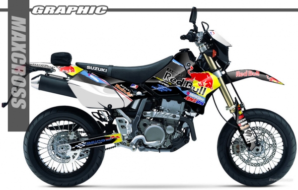 SUZUKI DR-Z400 S/SM/E After 2000-2024 REDBULL STYLE