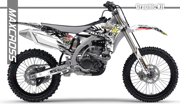 YAMAHA WR450F 2012-2015 YZ250F 2010-2013 ' METALMULISHA ROCKSTAR HART STYLE