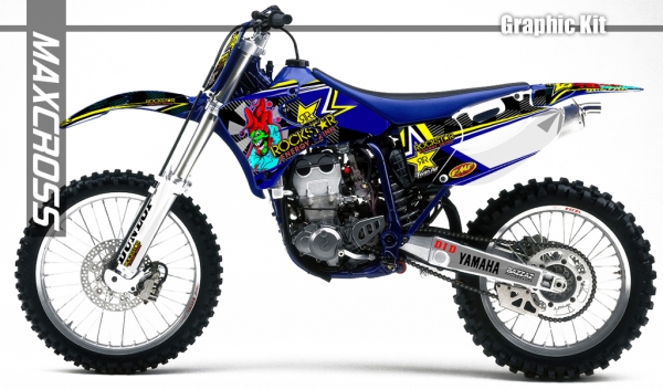 YAMAHA WR / YZ 400F/250F/426F 1998-2002' ROCKSTAR JOCK STYLE
