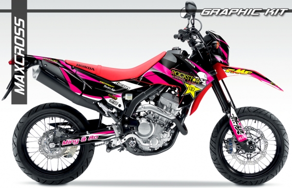 HONDA CRF250L/M 2012-2020 METALMULISHA ROCKSTAR STYLE