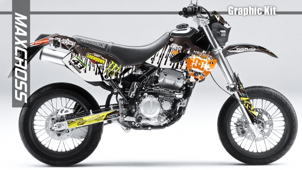 KAWASAKI KLX250SR KLX250D-TRACKER 1993-2004' KENBLOCK STYLE