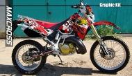 HONDA CRM250R CRM250AR 1994-1999 METALMULISHA STYLE