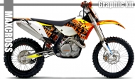 KTM ENDURO MX EXC/F's SX/F's 2007-2011' FOXX STYLE