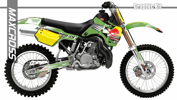 KAWASAKI KX500 1988-2004' REDBULL STYLE