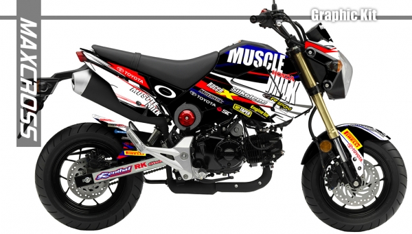HONDA MSX125 2013-2015' MUSCLEMILK STYLE