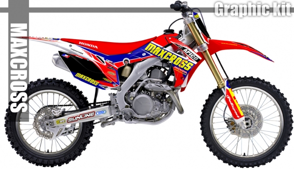 HONDA CRF250R/450R 2013-2017 MSP MAXCROSS STYLE