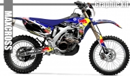 YAMAHA WR450F 2012-2015 YZ250F 2010-2013 ' REDBULL STYLE