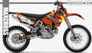 KTM ENDURO MX EXC/F's SX/F's 2003-2007' REDBULL STYLE