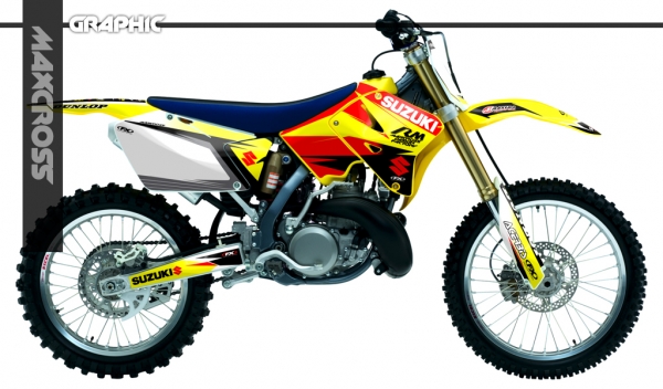 SUZUKI RM125 RM250 2001-2008 MSPSTD STYLE
