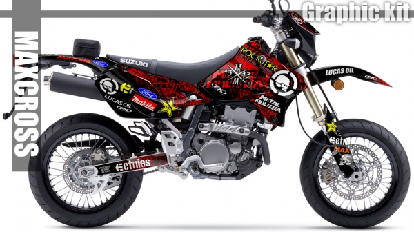 SUZUKI DR-Z400 S/SM/E After 2000-2024 METALMULISHA ROCK STYLE