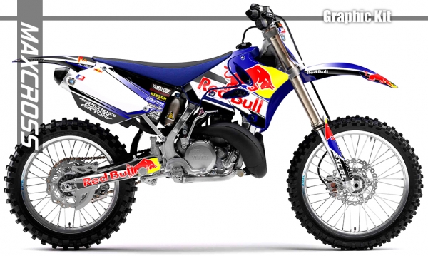 YAMAHA YZ125 YZ250 2002-2014 REDBULL STYLE