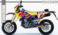 SUZUKI DR-Z400 S/SM/E After 2000-2024 REDBULL STYLE