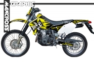 SUZUKI DR-Z400 S/SM/E After 2000-2024 MDFBLOODY STYLE