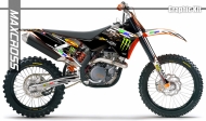 KTM ENDURO MX EXC/F's SX/F's 2007-2011' MONSTER STYLE