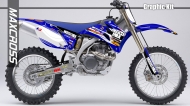 YAMAHA WR / YZ 250F/450F 2006-2013' MUSCLE MILK STYLE