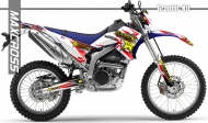 YAMAHA WR250R/X After 2007' ROCKSTAR STYLE