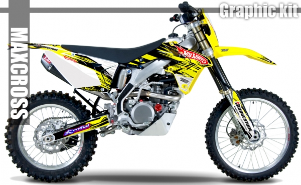 SUZUKI RMX450Z RM250Z RM450Z 2008-2018 HOTWHEELS STYLE