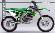 KAWASAKI KX250F KX450F 2006-2008' REDBULL STYLE