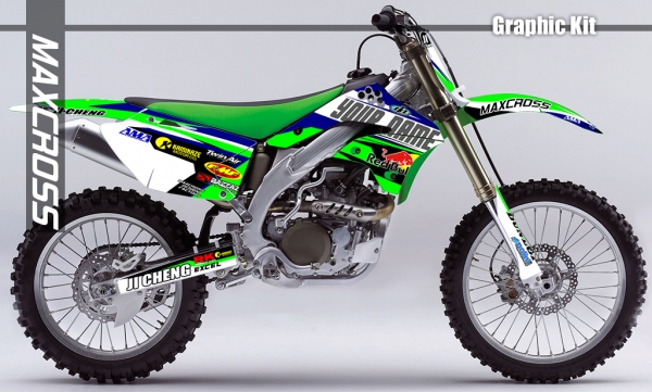 KAWASAKI KX250F KX450F 2006-2008' REDBULL STYLE