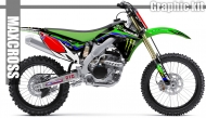 KAWASAKI KX250F KX450F 2009-2012' MONSTER STYLE