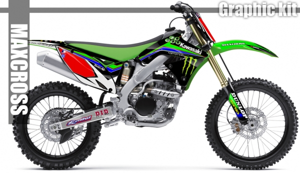 KAWASAKI KX250F KX450F 2009-2012' MONSTER STYLE