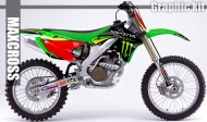 KAWASAKI KX250F KX450F 2006-2008' MONSTER STYLE
