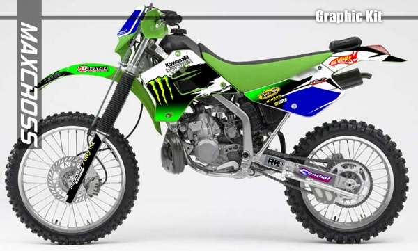 KAWASAKI KDX220SR KDX200R 1995-2007' MONSTER STYLE