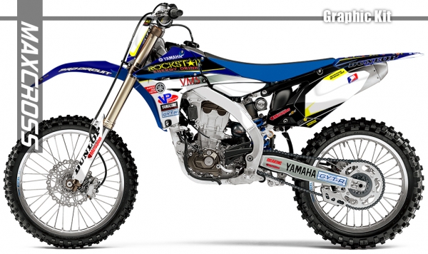 YAMAHA YZ450F 2010-2013 ' ROCKSTAR STYLE
