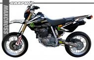 HONDA XR250/400 MOTARD 2003-2013 MONSTER STYLE
