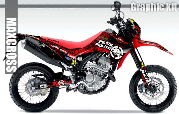 HONDA CRF250L/M 2012-2020 METALMULISHA ROCKSTAR STYLE