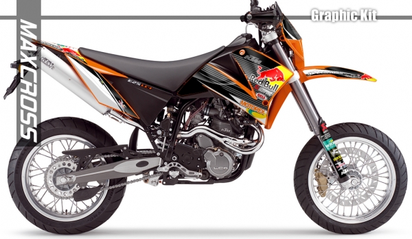 KTM 620 625 640 SMC LC4 2004-2006' REDBULL STYLE
