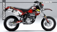 KAWASAKI KLX250SR KLX250D-TRACKER 1993-2004' METALMULISHA STYLE