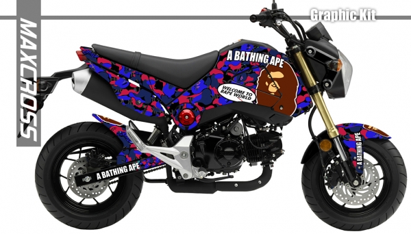 HONDA MSX125 2013-2015' AAPE STYLE