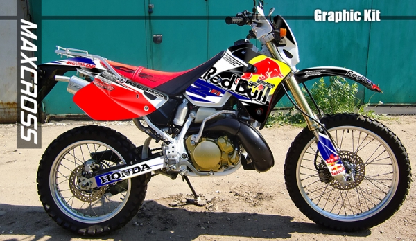 HONDA CRM250R CRM250AR 1994-1999 REDBULL STYLE